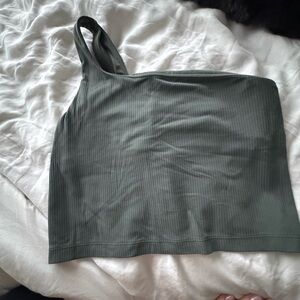 lululemon athletica Green Crop Top